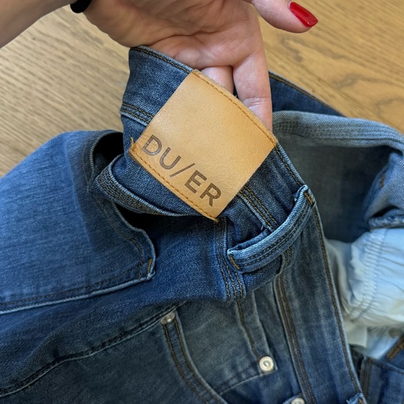 DU/ER Men’s Performance Denim Slim Jean - Galactic - Size 32 x 30 - Like New - Picture 6 of 8